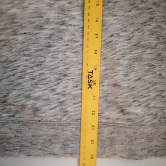 Hollister Ladies Size Medium Grey/White/Black Fleece Lined Hoodie - Picture 10 of 10